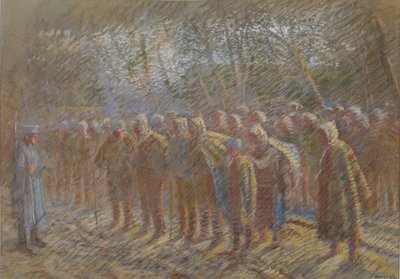 I prigionieri di guerra, 1914 da Laszlo Mednyanszky