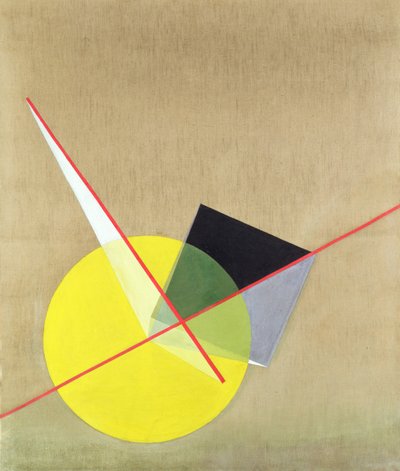 Cerchio Giallo da Laszlo Moholy Nagy