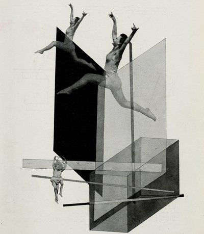 Meccanica umana Varietà. Dal palcoscenico al Bauhaus Die Bühne im Bauhaus, 1925 da Laszlo Moholy Nagy