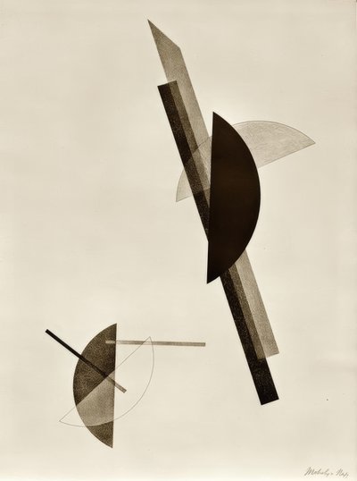 Costruzioni. 6. Mappa di Kestner da Laszlo Moholy Nagy