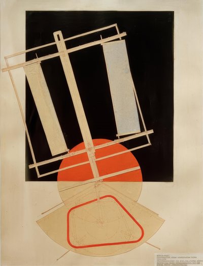 Requisito di luce di un palco elettrico da Laszlo Moholy Nagy