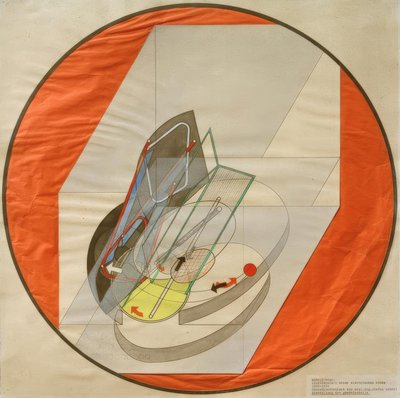 Requisito di luce di un palco elettrico da Laszlo Moholy Nagy