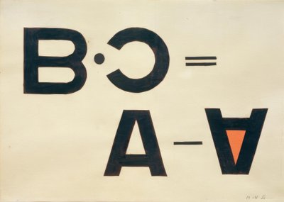 Senza titolo (Collage tipografico) da Laszlo Moholy Nagy