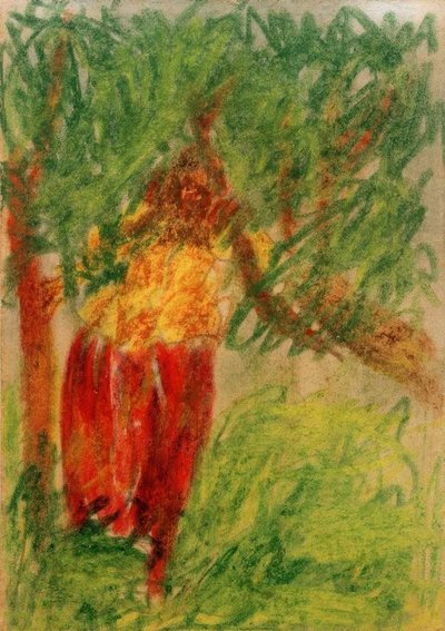 Senza titolo (Donna sotto un albero) da Laszlo Moholy Nagy