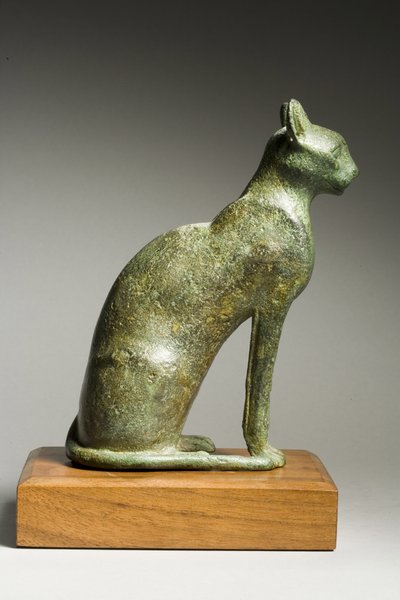 Gatto, Periodo Tardo, 664-332 a.C. da Late Period Egyptian