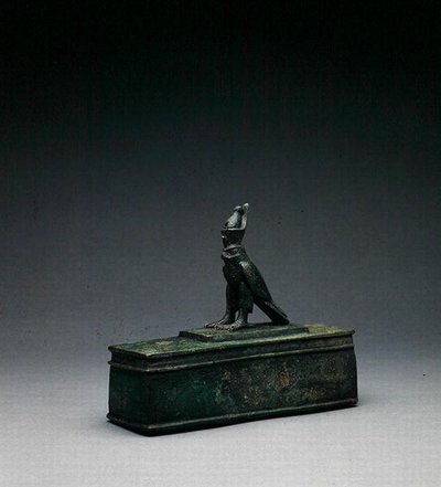 Reliquiario del falco da Late Period Egyptian