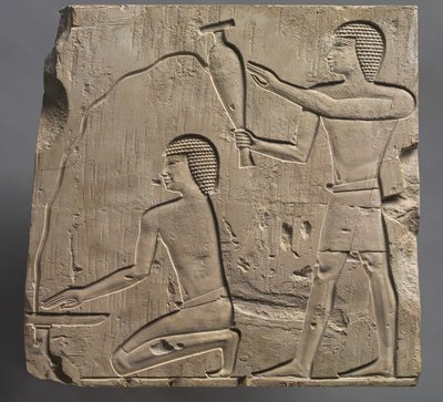 Sacerdoti che eseguono riti funebri, c.667-647 a.C. da Late Period Egyptian