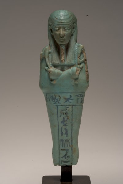 Figura di Shabti per Djedhor da Late Period Egyptian