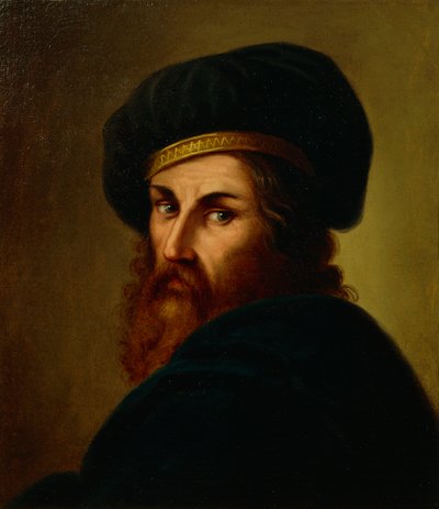 Ritratto del pittore Ludovico Carracci, di Lattanzio Querena da Lattanzio Querena