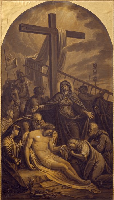 La deposizione di Cristo da Lattanzio Querena
