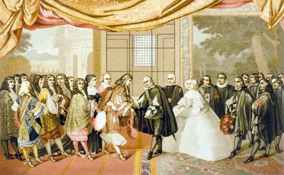 Incontro tra Luigi XIV e Filippo IV all