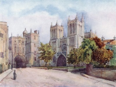Cattedrale di Bristol, facciata ovest da Laura Annie Happerfield