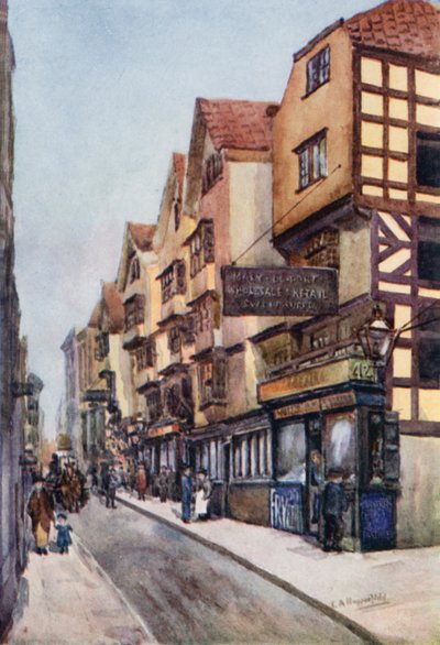 Mary-le-Port Street: un angolo della vecchia Bristol da Laura Annie Happerfield