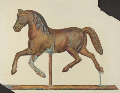 Piccola banderuola metallica, c. 1940 da Laura Bilodeau