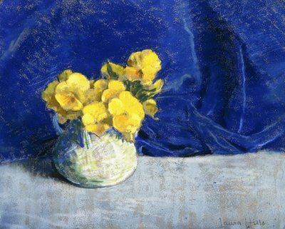 Viola del pensiero gialla da Laura Coombs Hills