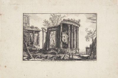 Tempio di Sibilla a Tivoli da Laura Piranesi