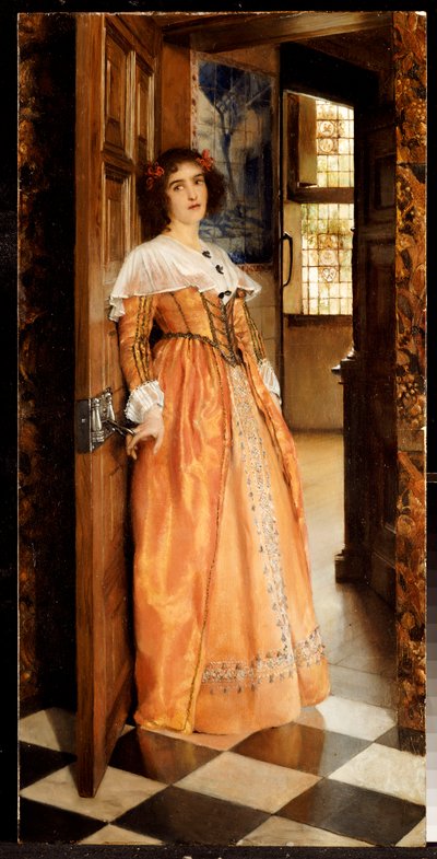 Alla porta, c.1898 da Laura Theresa Alma Tadema