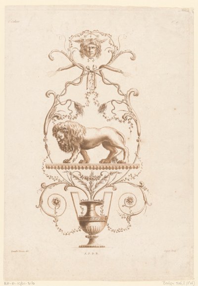 Arabeschi e leone da Laurent Guyot