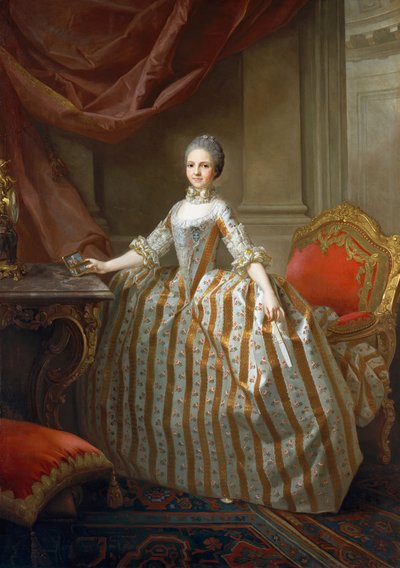 Maria Luisa di Parma, 1751-1819, poi regina di Spagna da Laurent Pecheux