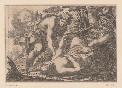 Apollo e Clytia da Laurent de La Hire