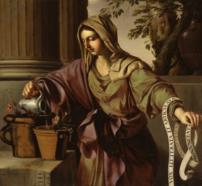 Allegoria della grammatica da Laurent de La Hire or La Hyre