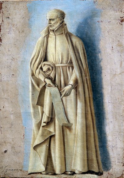 San Ignazio con un rotolo contenente le regole del suo ordine da Laurent de la Hyre