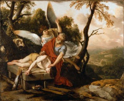 Il sacrificio di Isacco da Laurent de la Hyre