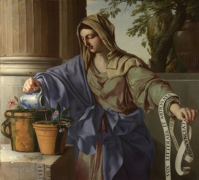 Allegoria della grammatica da Laurent de la Hyre