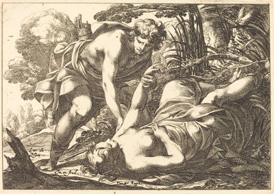 Cefalo e Procri da Laurent de la Hyre