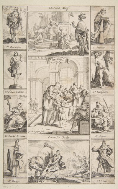 Circoncisione da Laurent de la Hyre