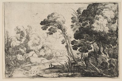 Fiume nel Bosco da Laurent de la Hyre