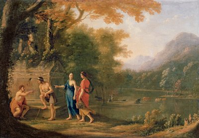 I pastori arcadici da Laurent de la Hyre