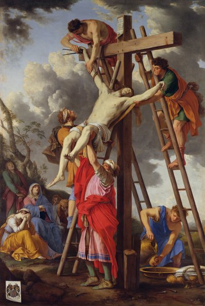 La Deposizione, 1655 da Laurent de la Hyre