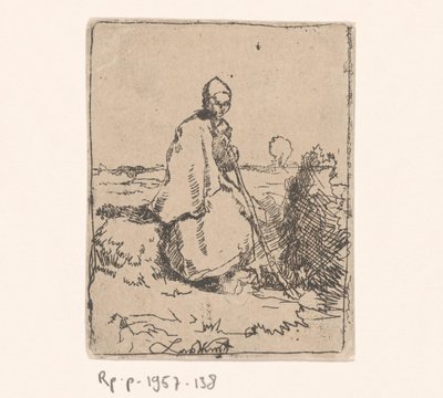 Pastorella seduta da Laurent van der Windt