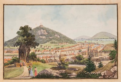 Veduta di Karlsbad da Laurenz Janscha