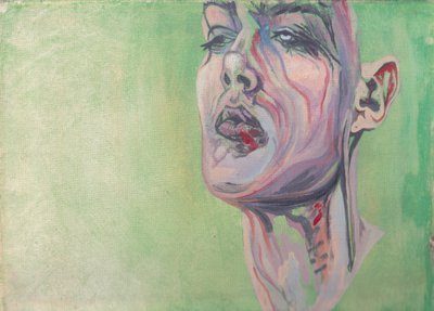 Goccia, c.2017 (acrilico su tela) da Laurie Michaels