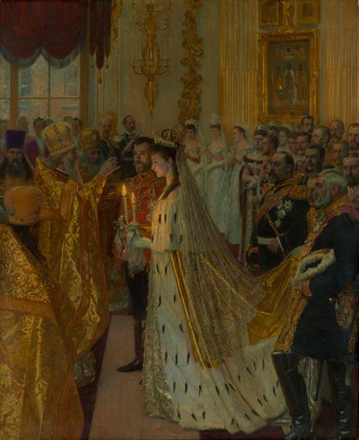 Il matrimonio dello Zar Nicola II e della Principessa Alix d