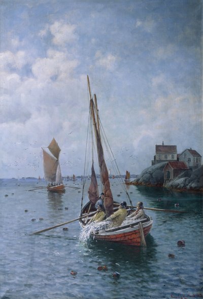 Pesca delle aringhe da Lauritz Haaland