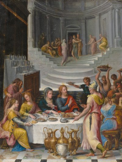 Le nozze di Cana da Lavinia Fontana
