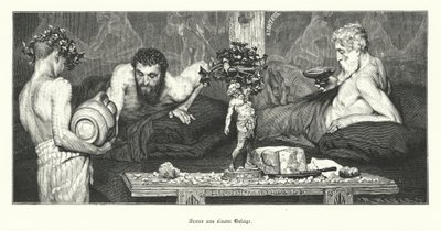 Vino Greco da Lawrence (after) Alma Tadema