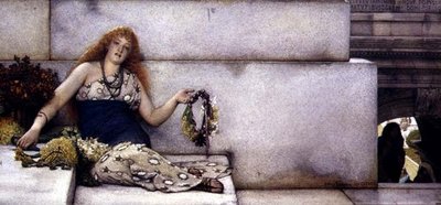 Sui gradini del Campidoglio da Lawrence Alma Tadema
