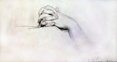 Studio delle mani - Miss Goold da Lawrence Alma Tadema