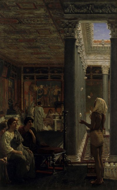 Un giocoliere, 1870 da Lawrence Alma Tadema