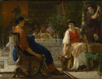 Preparativi per le Festività da Lawrence Alma Tadema