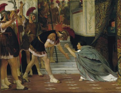 Proclamazione di Claudio Imperatore da Lawrence Alma Tadema