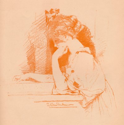 Schizzo di una ragazza, c1885, 1896 da Lawrence Alma Tadema