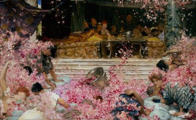 Studio per Le rose di Eliogabalo da Lawrence Alma Tadema
