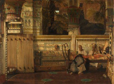 La vedova egiziana, 1872 da Lawrence Alma Tadema