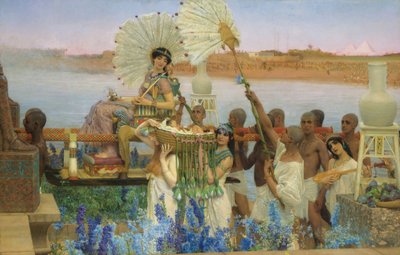 Il ritrovamento di Mosè da Lawrence Alma Tadema