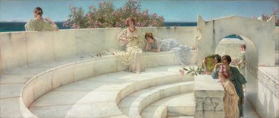 Sotto il cielo blu ionico da Lawrence Alma Tadema